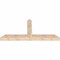 Ekena Millwork Portland Smooth Timber Gable Bracket, Douglas Fir, 72"W x 33"H x 5 1/2"D x 5 1/2"F, 11/12 Pitch GBW072X33X0606POR00SDF - alternate 3